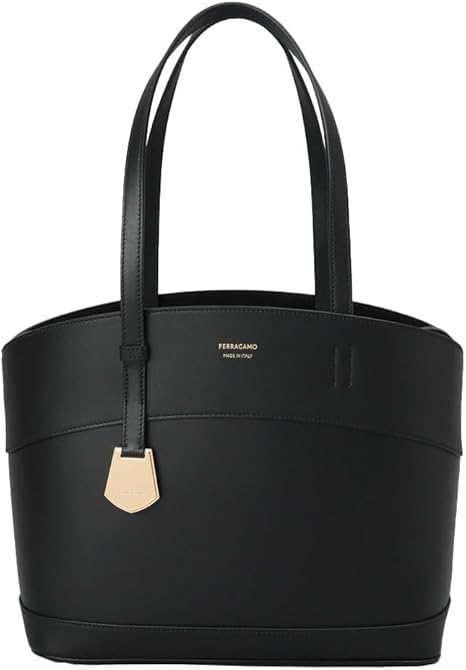 Amazon | [FERRAGAMO] [フェラガモ]トートバッグ ブラック NERO